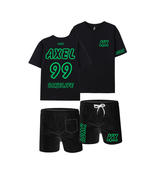 Ensemble KX Noir personnalisé - numéroté