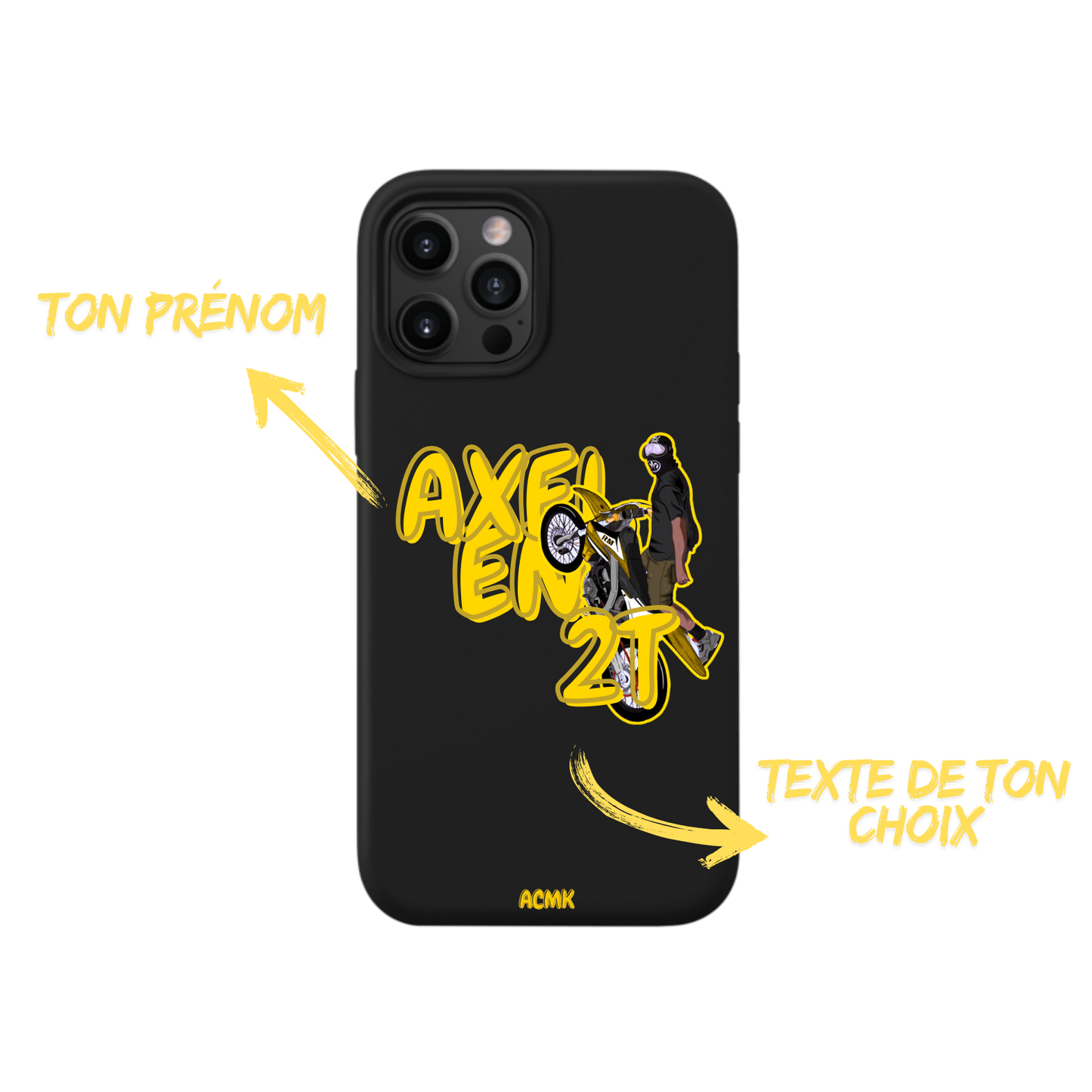 Coque Iphone RM - personnalisée