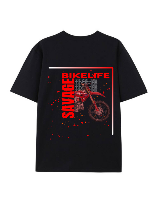 Tee-shirt à manches courtes SAVAGE CR - Noir