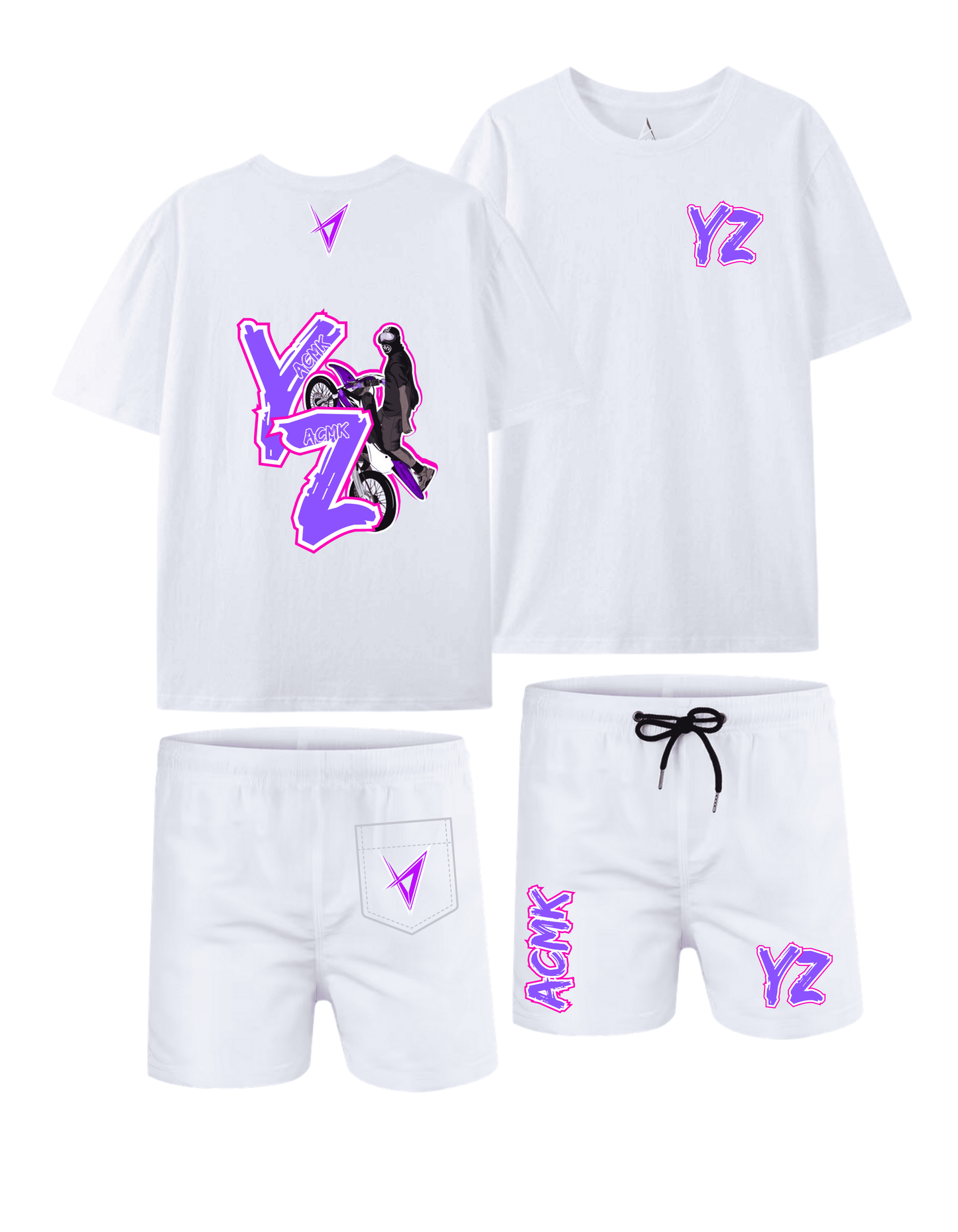 Ensemble YZ 50TH - Summer Blanc
