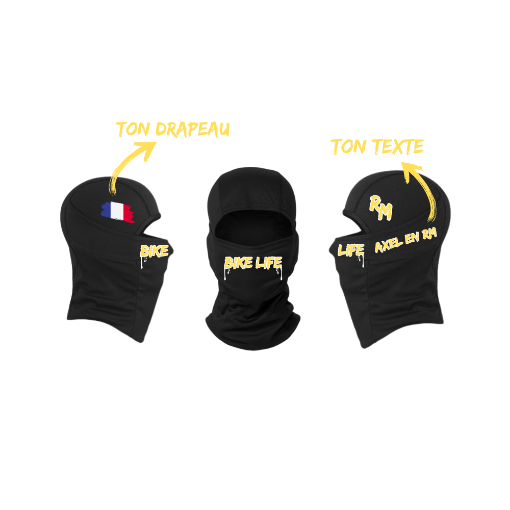 Cagoule personnalisée - YZ/KX/CR/SX/RM