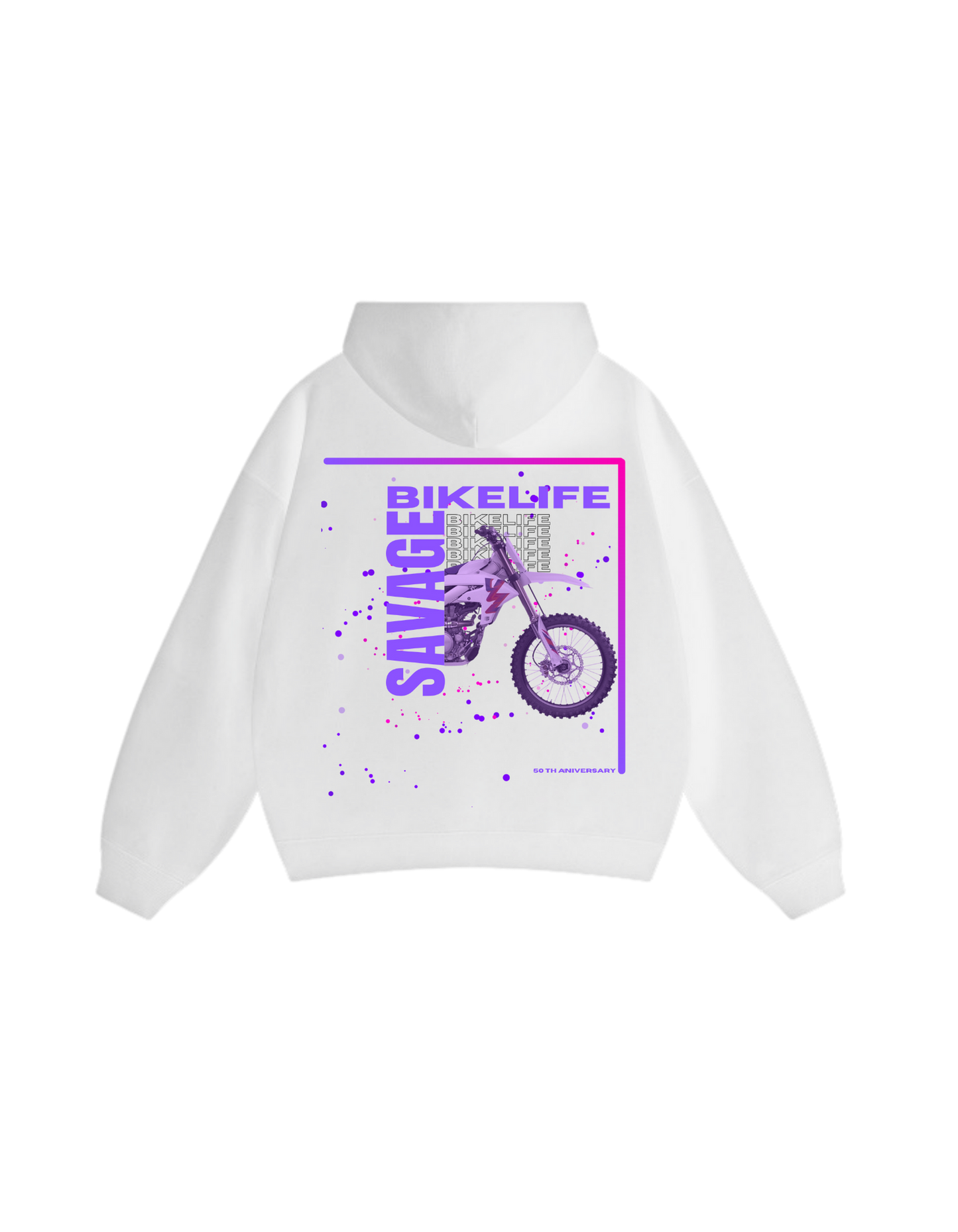 Sweat à capuche SAVAGE YZ 50TH anniversaire