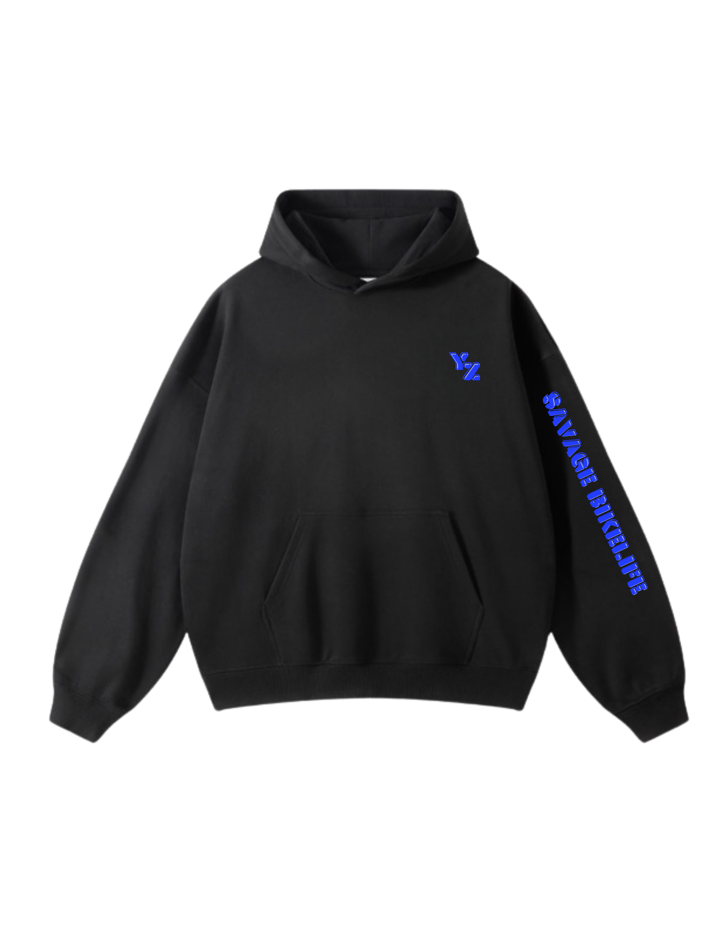 Sweat à capuche SAVAGE YZ - Noir