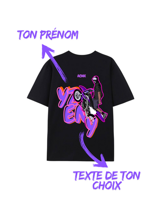 Tee-shirt YZ en Y 50TH - personnalisé