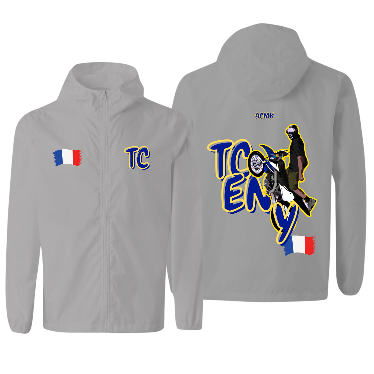 Coupe vent - TC FLAG EDITION - personnalisé