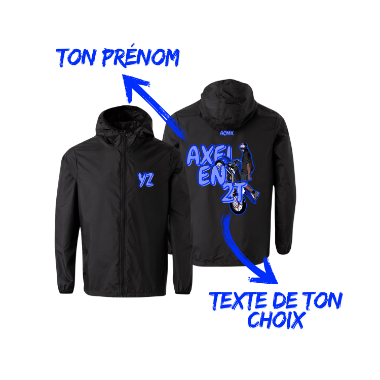 Coupe-vent personnalisé
