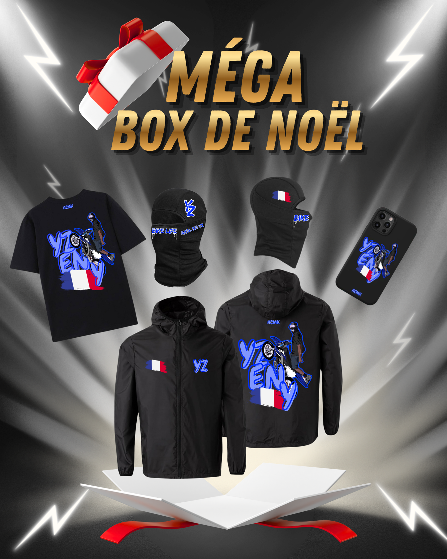 MÉGA BOX DE NOEL - YZ - Personnalisée