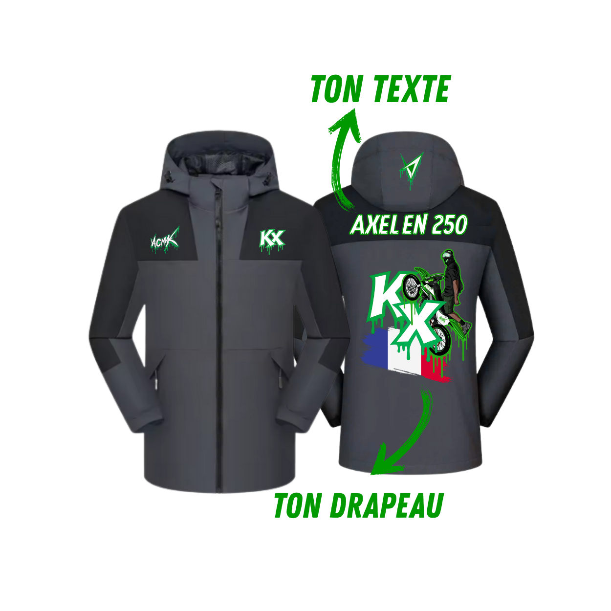 Veste shadow - KX - Personnalisée