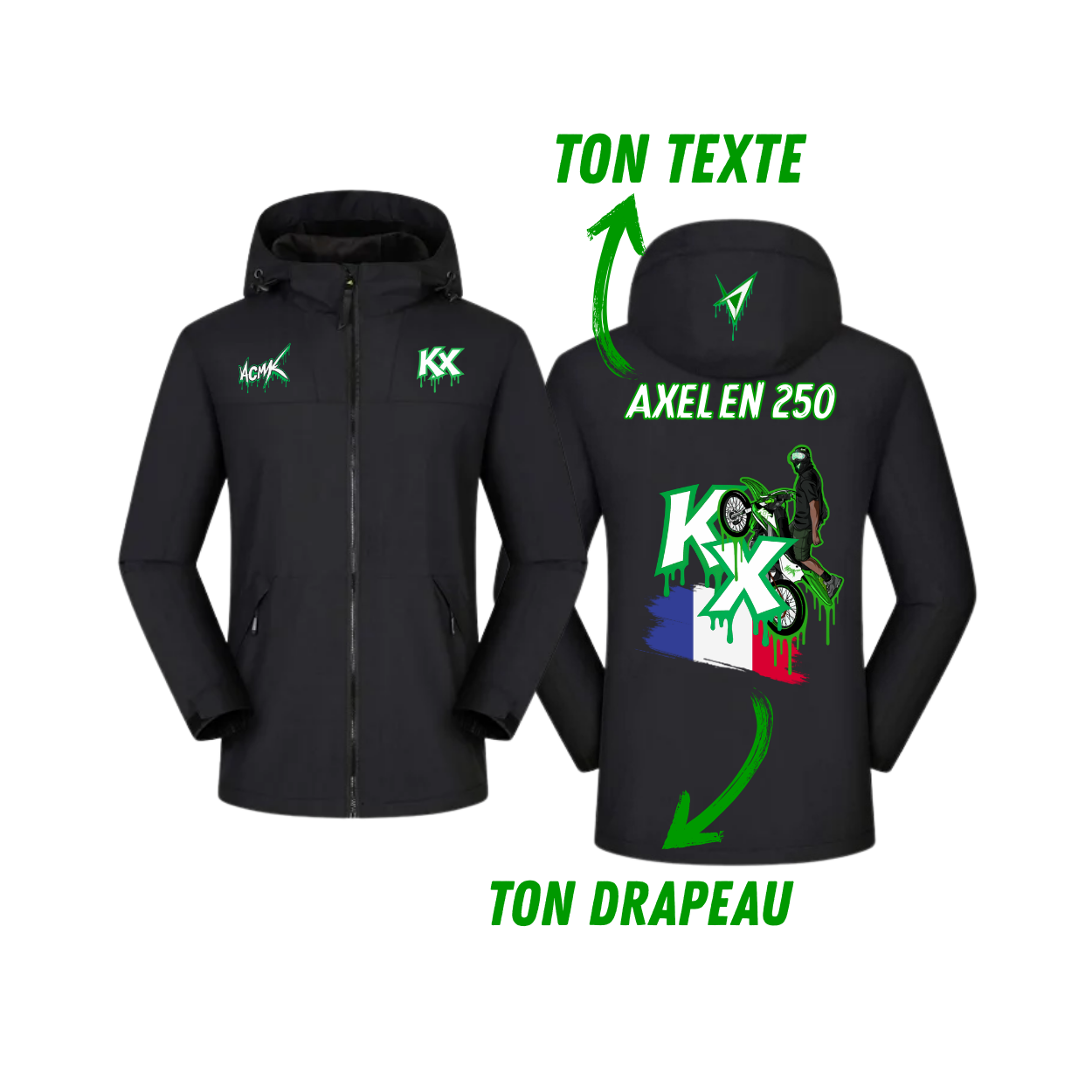 Veste shadow - KX - Personnalisée