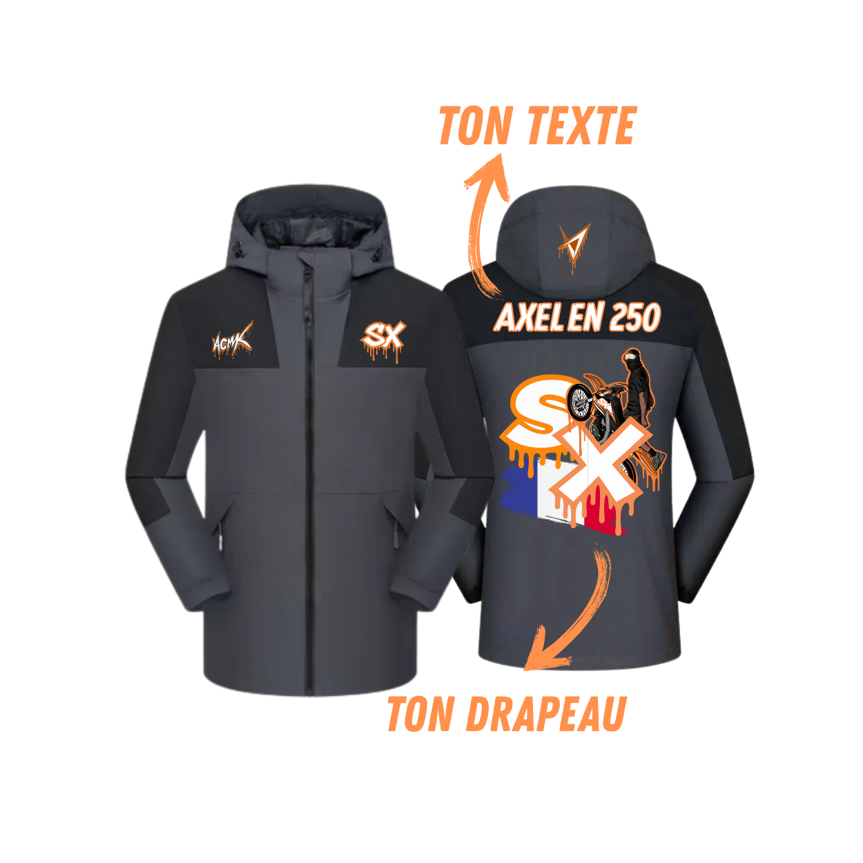 Veste shadow - SX - Personnalisée