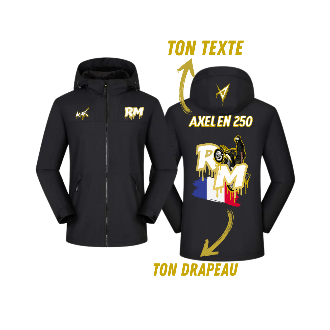 Veste shadow - RM - Personnalisée