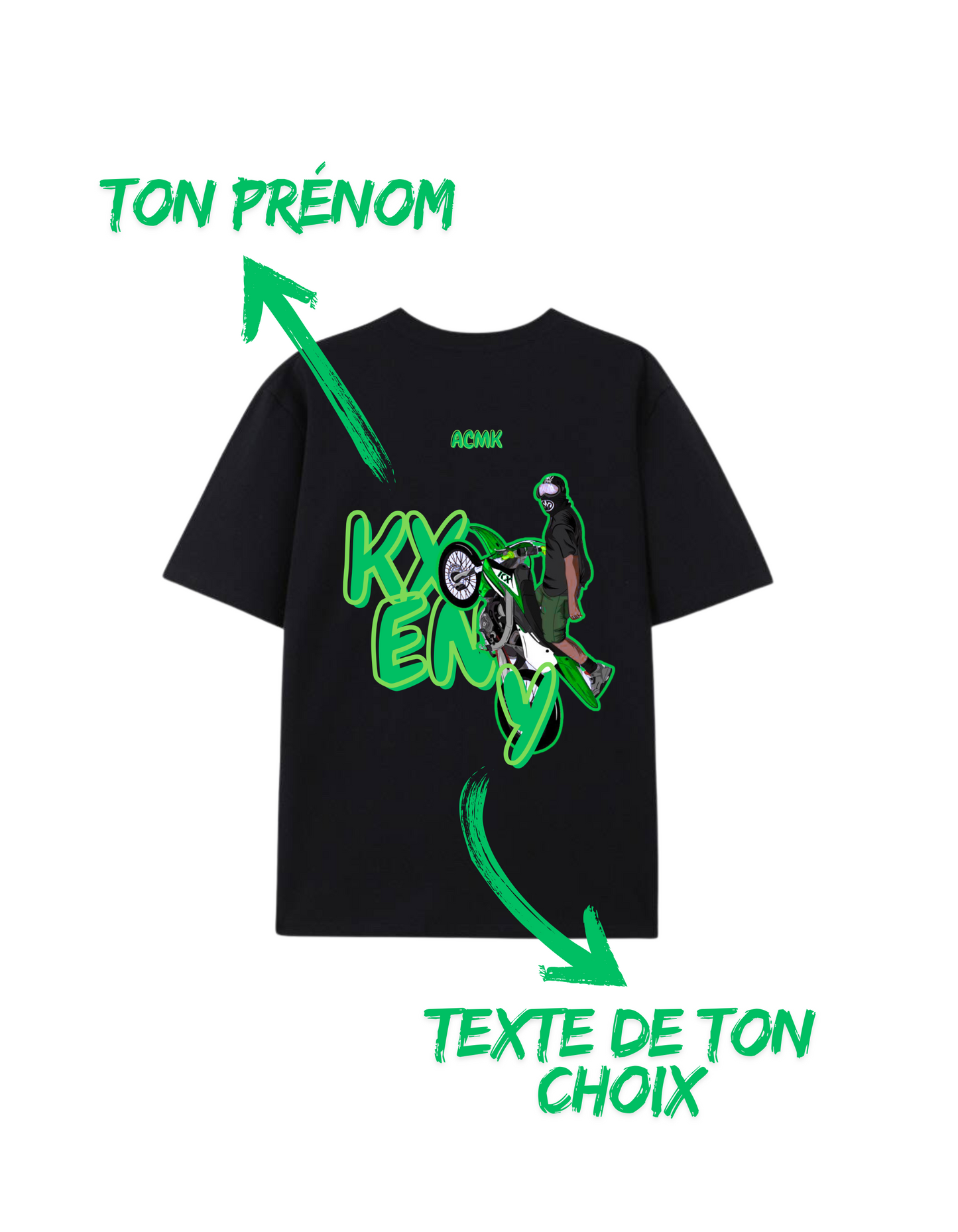 Tee-shirt KX en Y - personnalisé