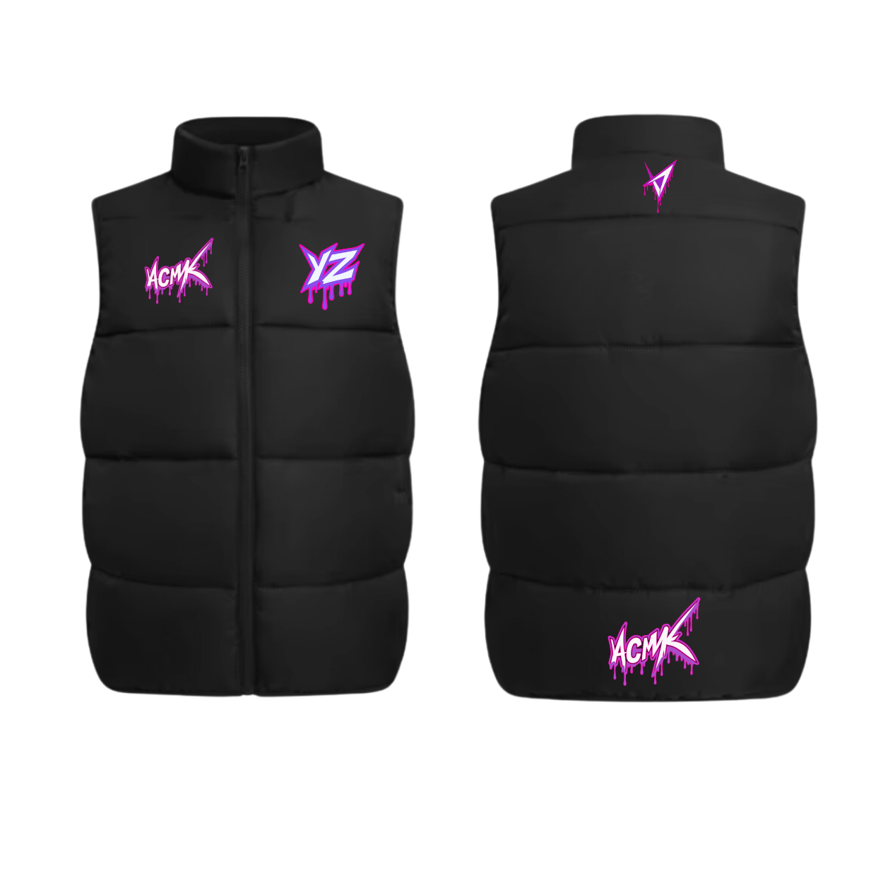 Doudoune sans manches SHADOW - YZ 50TH - Personnalisée