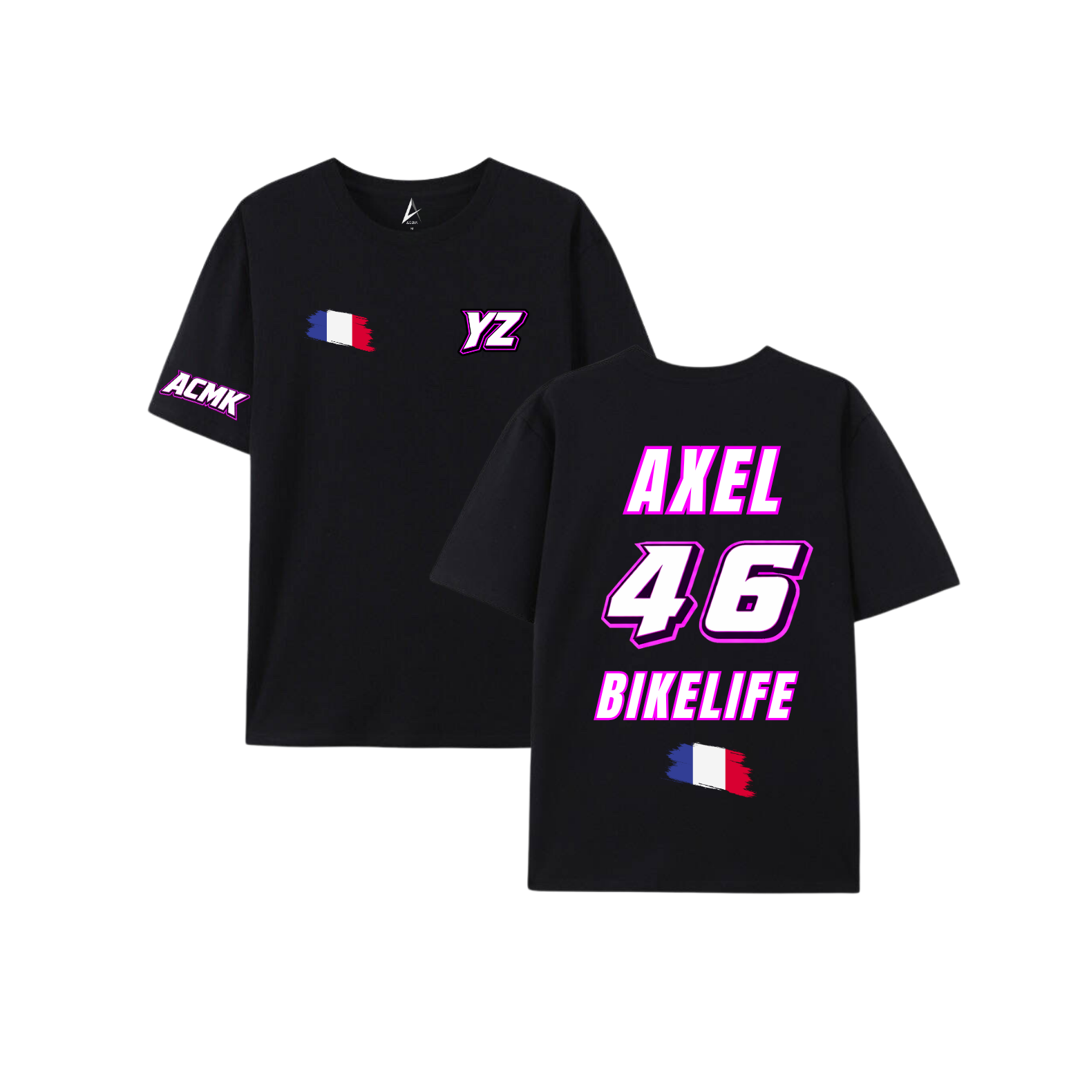 TEE-SHIRT PADDOCK YZ 50TH - Personnalisé