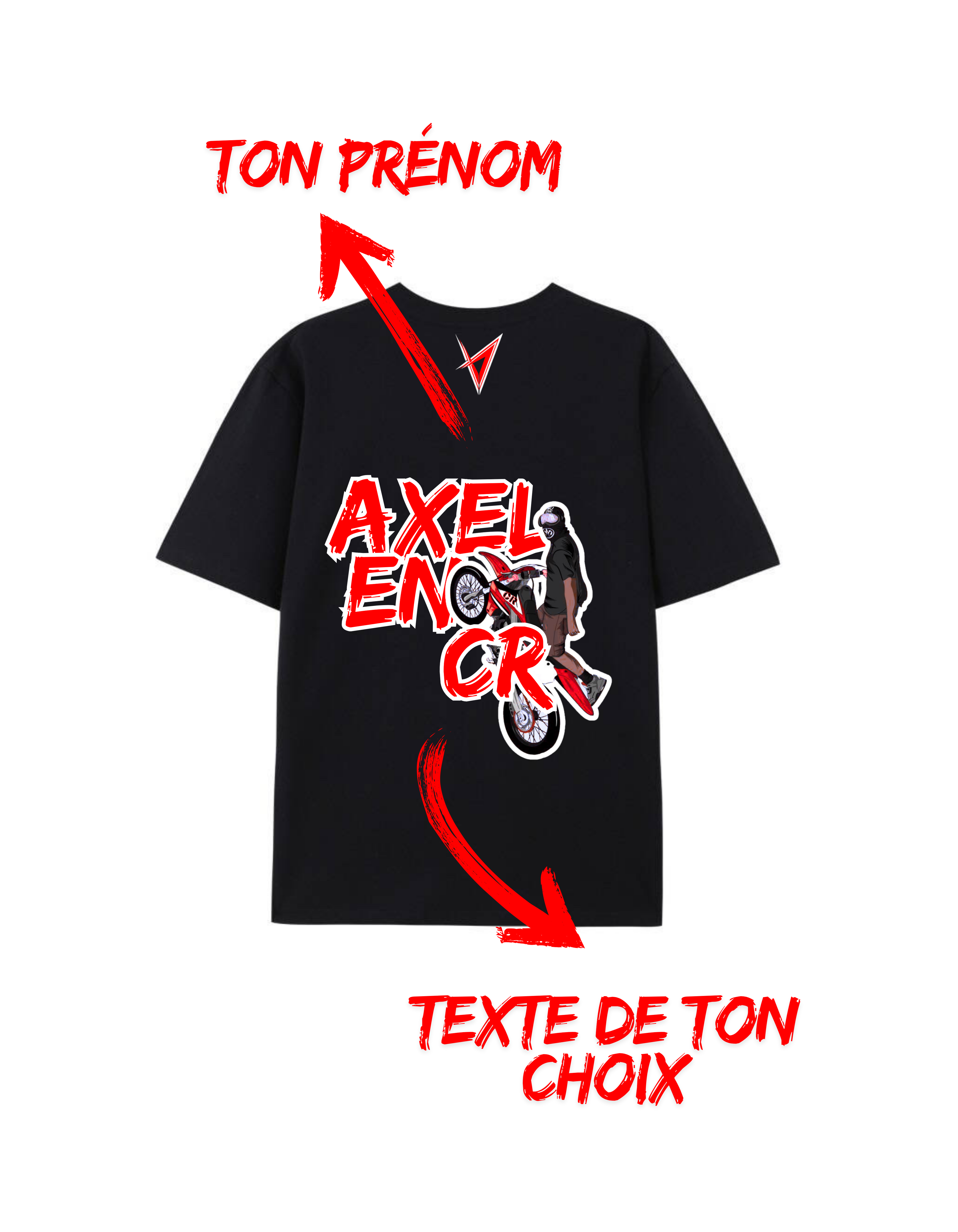 Tee-shirt CR - Summer personnalisé