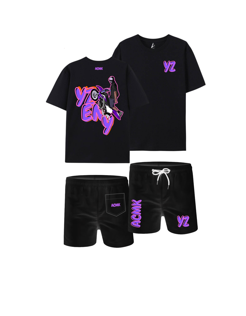 Ensemble YZ EN Y 50TH - Noir