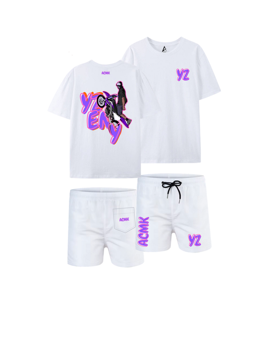Ensemble YZ EN Y 50TH - Blanc
