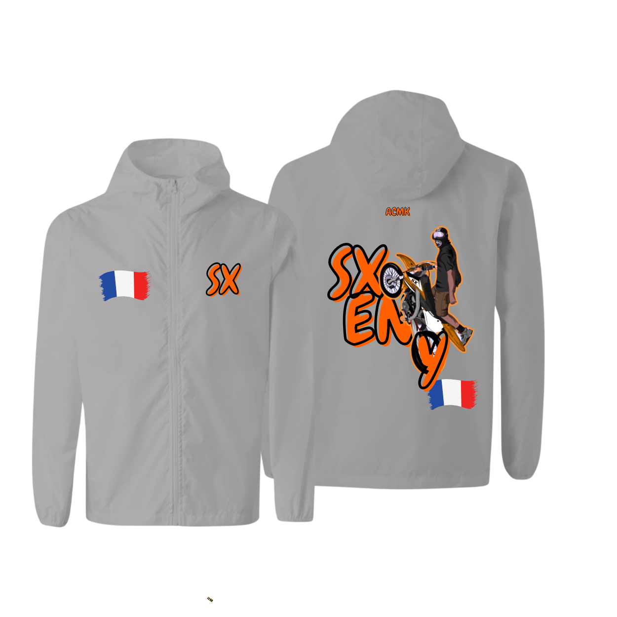 Coupe vent - SX FLAG EDITION - personnalisé