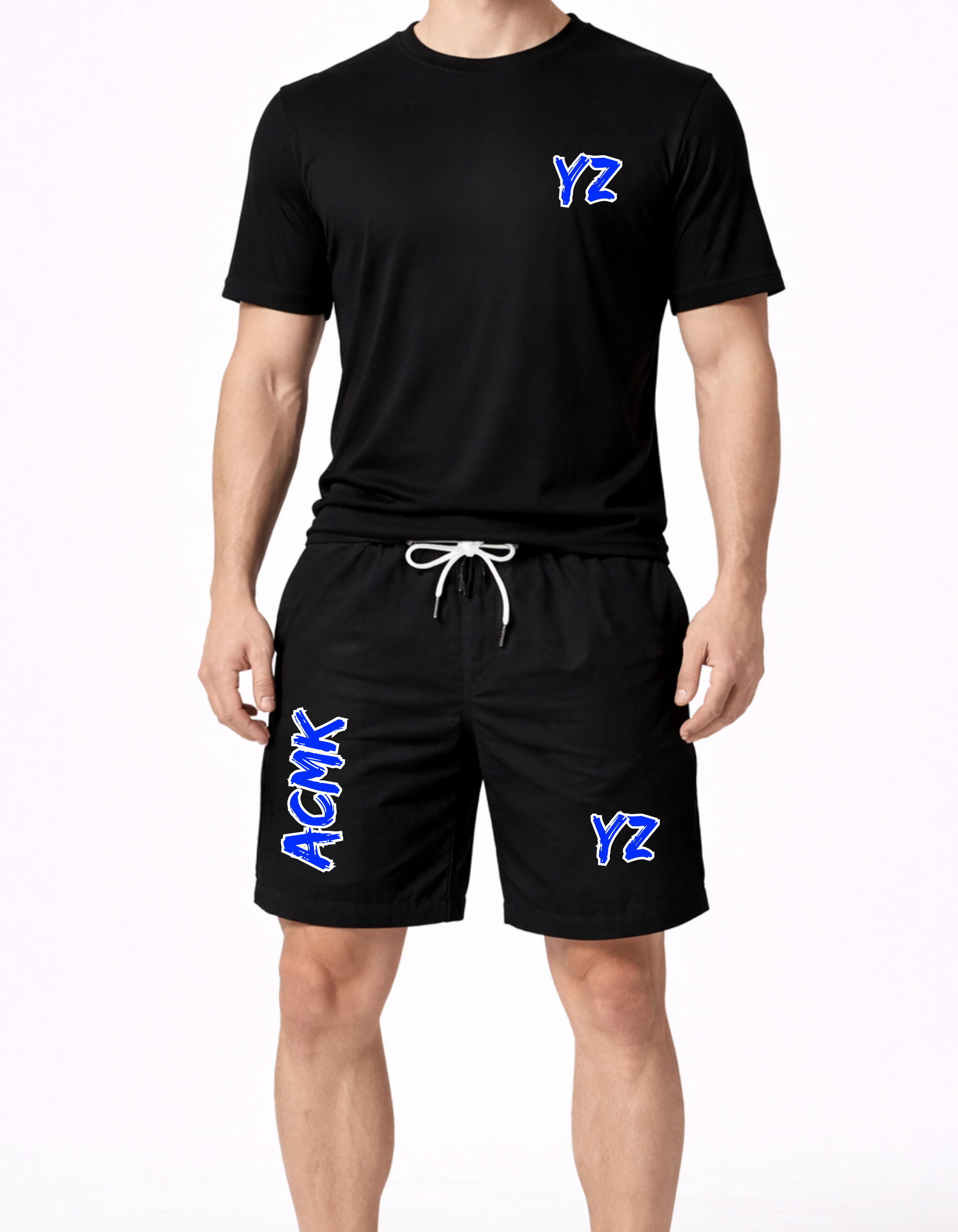Ensemble YZ summer personnalisé - Noir