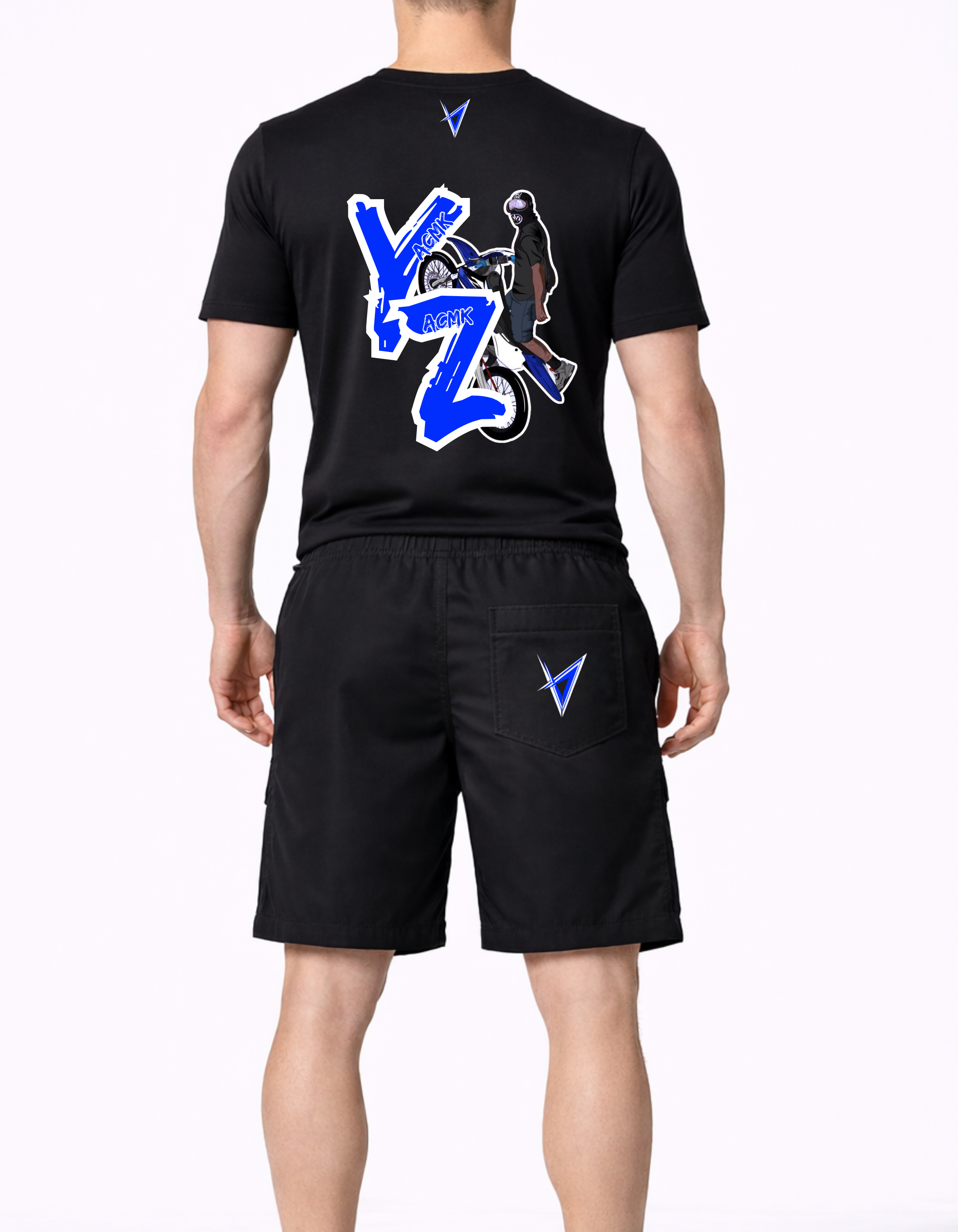 Ensemble YZ summer personnalisé - Noir