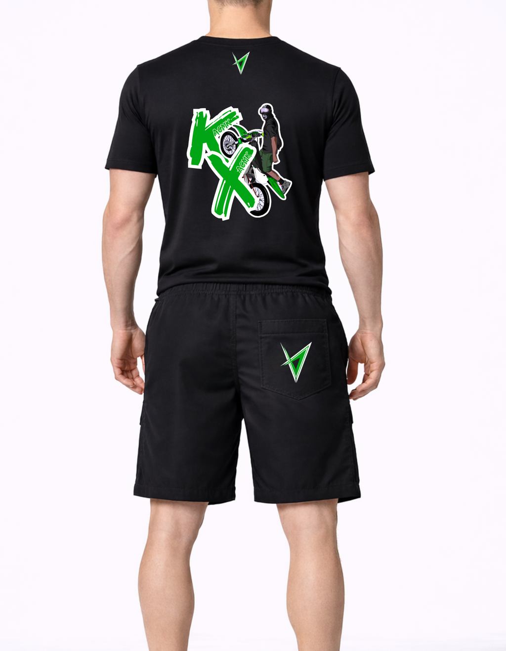 Ensemble KX summer personnalisé - Blanc