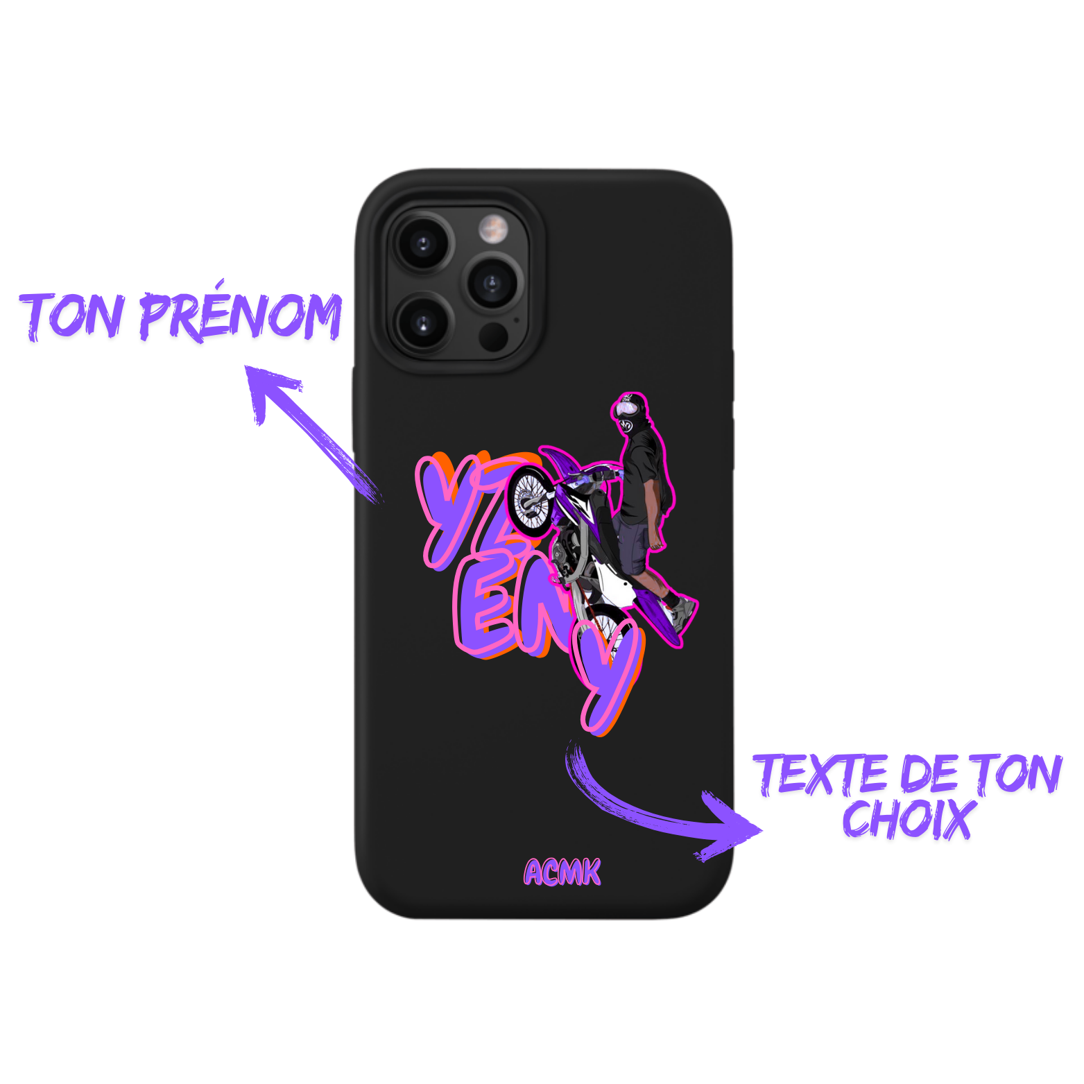 Coque Iphone YZ 50TH - personnalisée