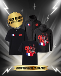PACK DUO Coupe vent + T-shirt - CR - Personnalisé
