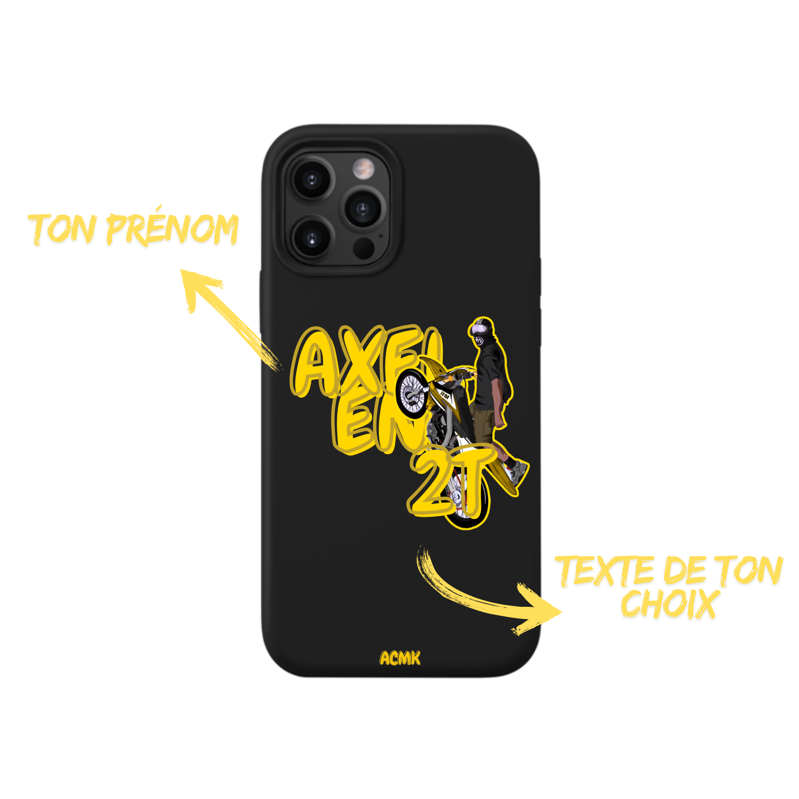 Coque Iphone RM - personnalisée