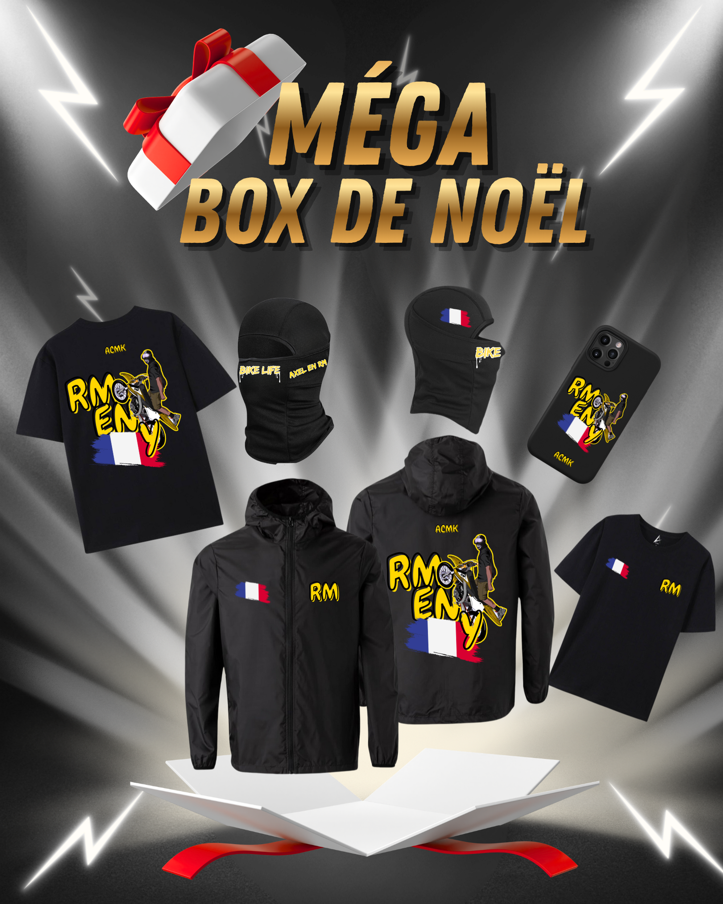 MEGA BOX DE NOEL - RM - Personnalisée