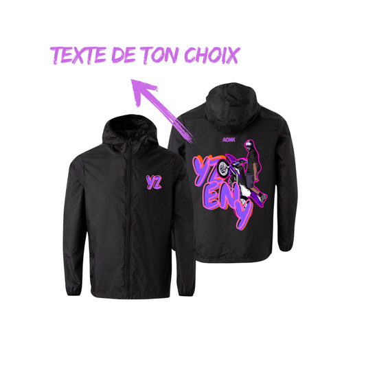 Coupe vent - YZ 50TH Black edition - personnalisé