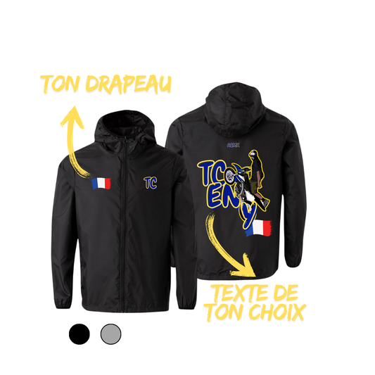 Coupe vent - TC FLAG EDITION - personnalisé