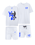 Ensemble YZ summer personnalisé - Blanc