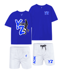 Ensemble YZ summer personnalisé - Bleu