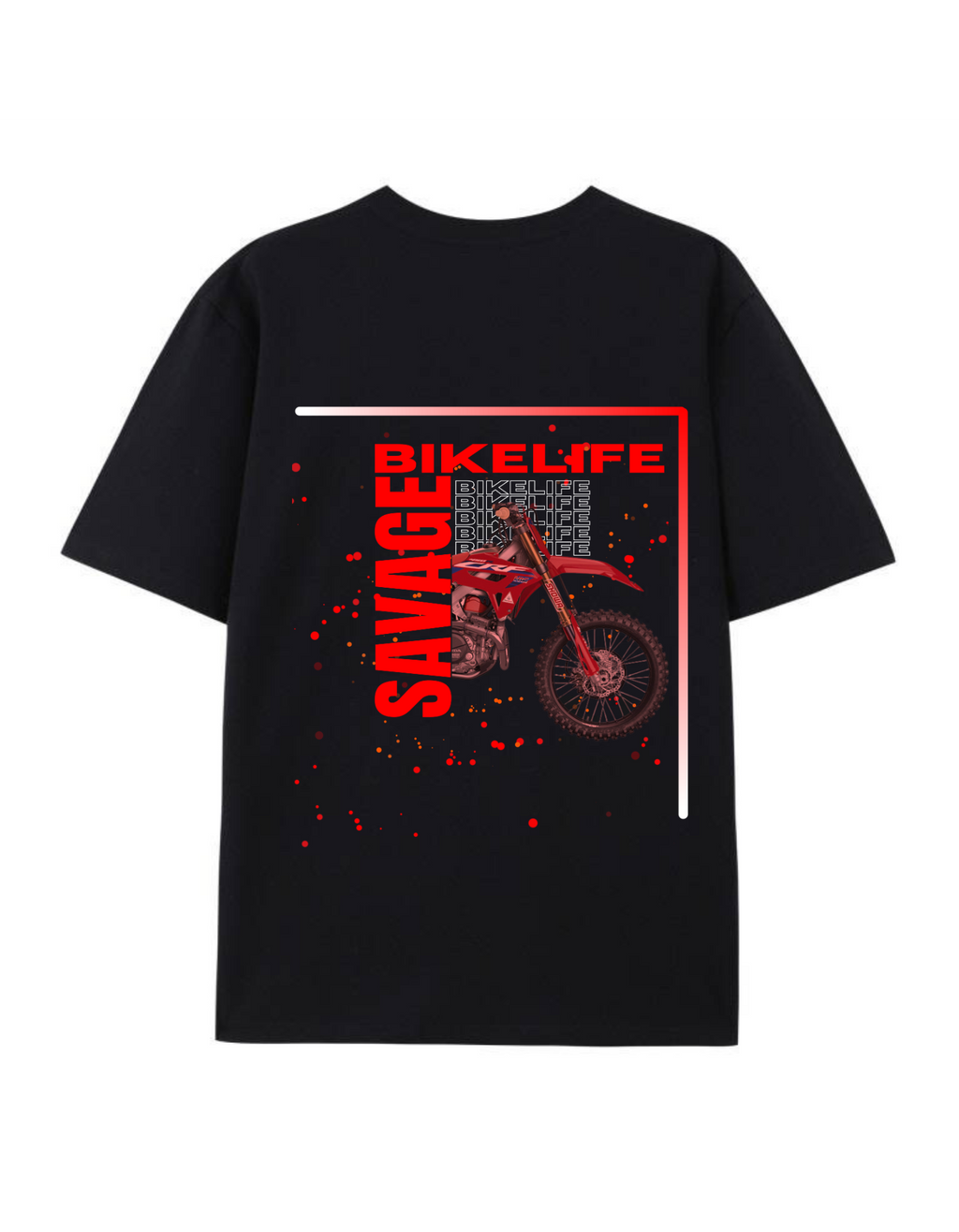 SAVAGE CR short-sleeved t-shirt - Black