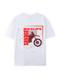 SAVAGE CR short-sleeved t-shirt - White