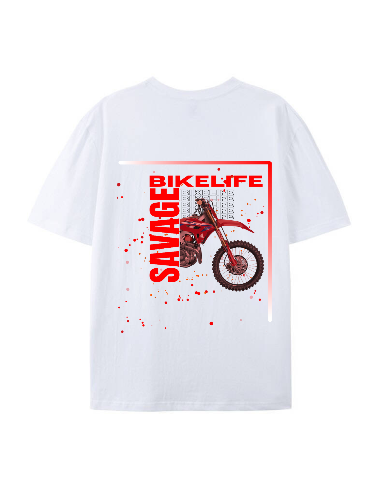 SAVAGE CR short-sleeved t-shirt - White