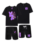 Ensemble YZ 50TH summer personnalisé - Noir