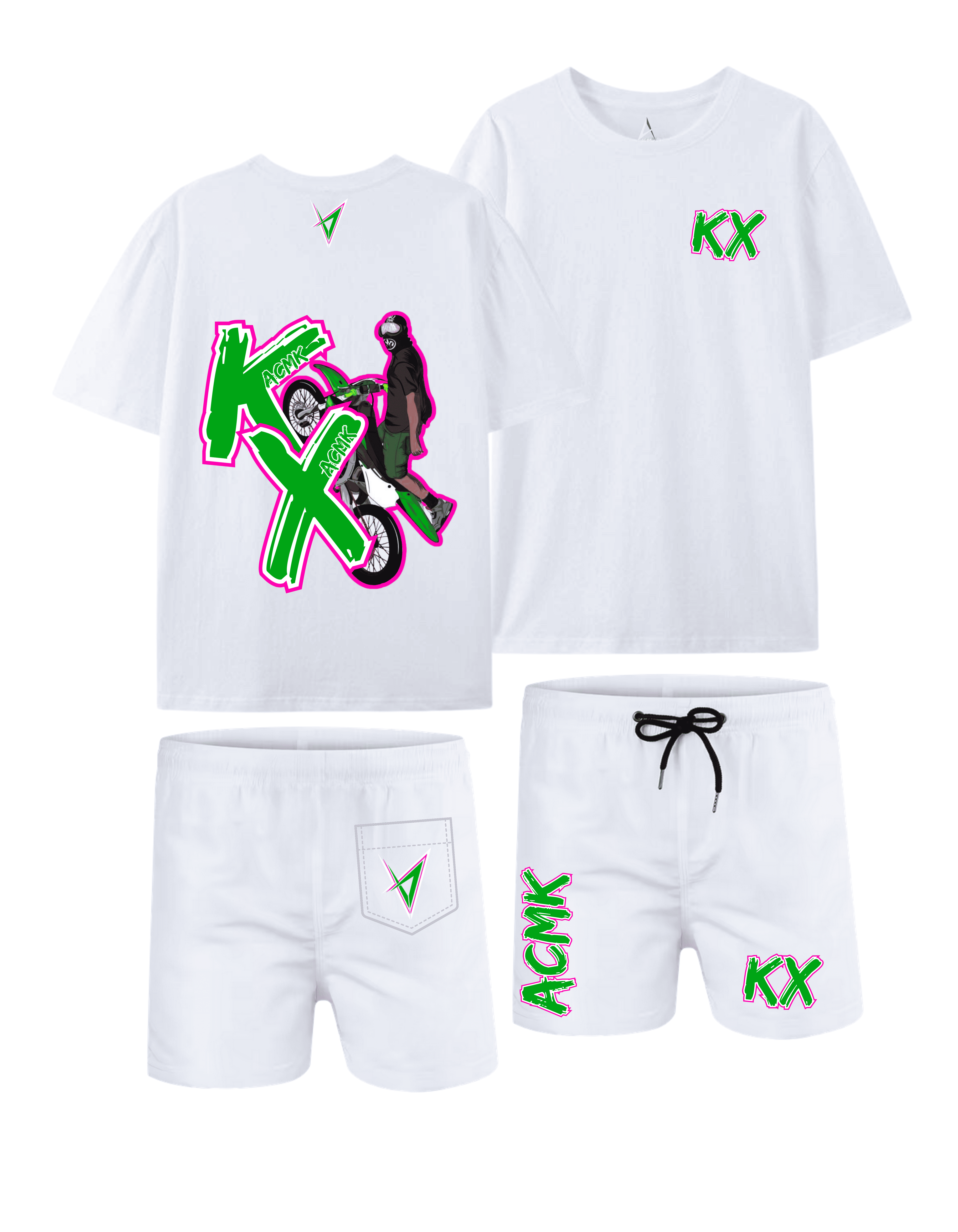 Ensemble KX 50TH summer - Blanc
