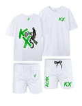 Ensemble KX summer personnalisé - Blanc