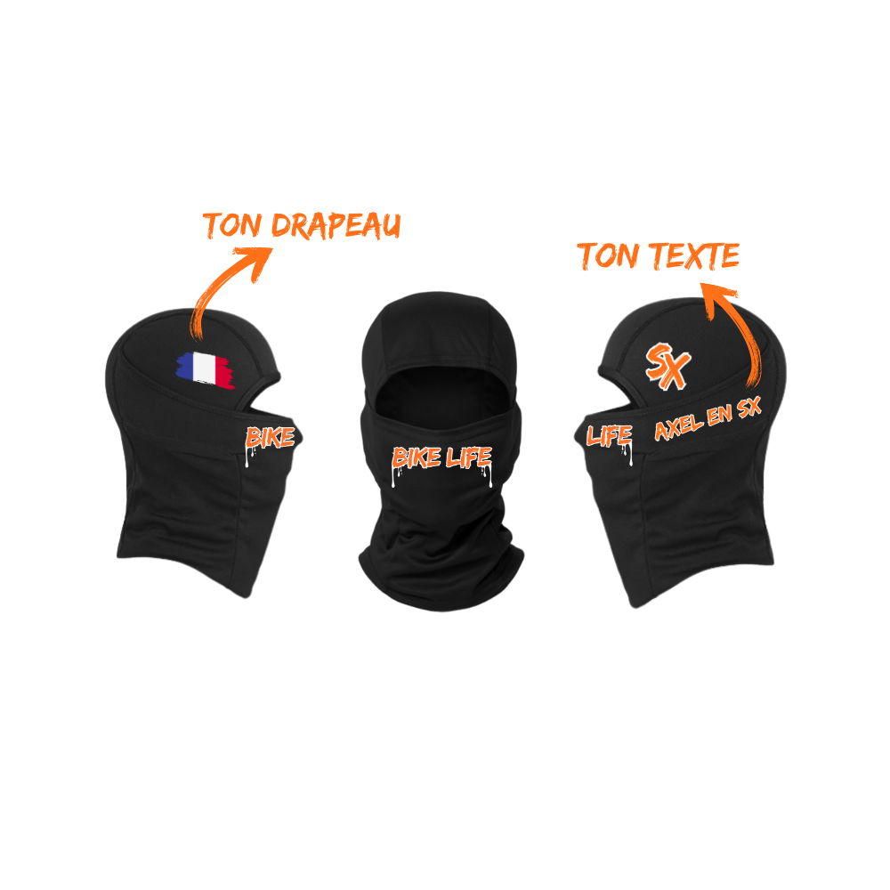 Cagoule personnalisée - YZ/KX/CR/SX/RM