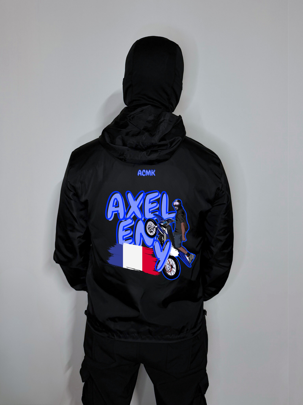 PACK DUO Coupe vent + T-shirt - YZ - Personnalisé