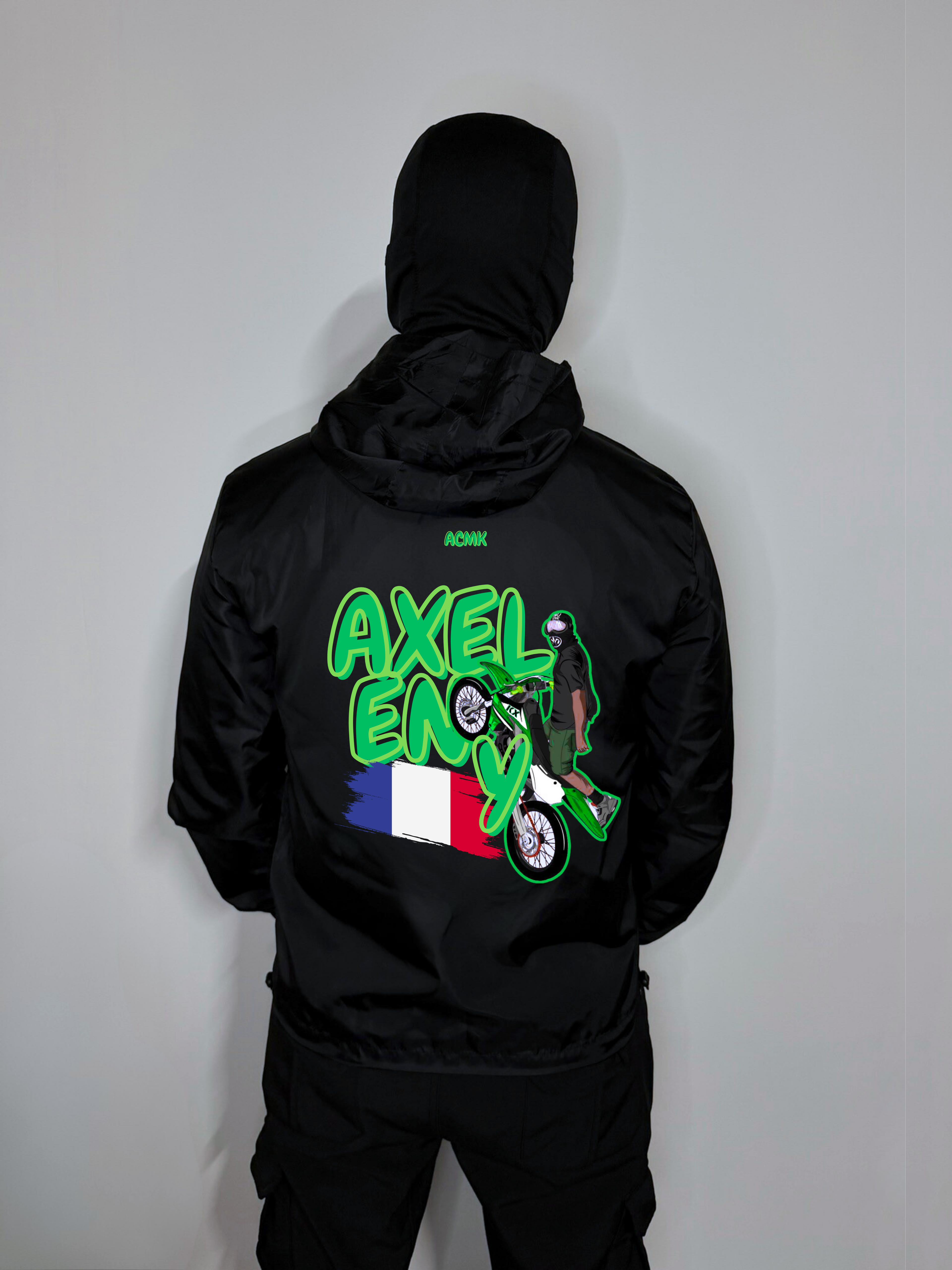 PACK DUO Coupe vent + T-shirt - KX - Personnalisé