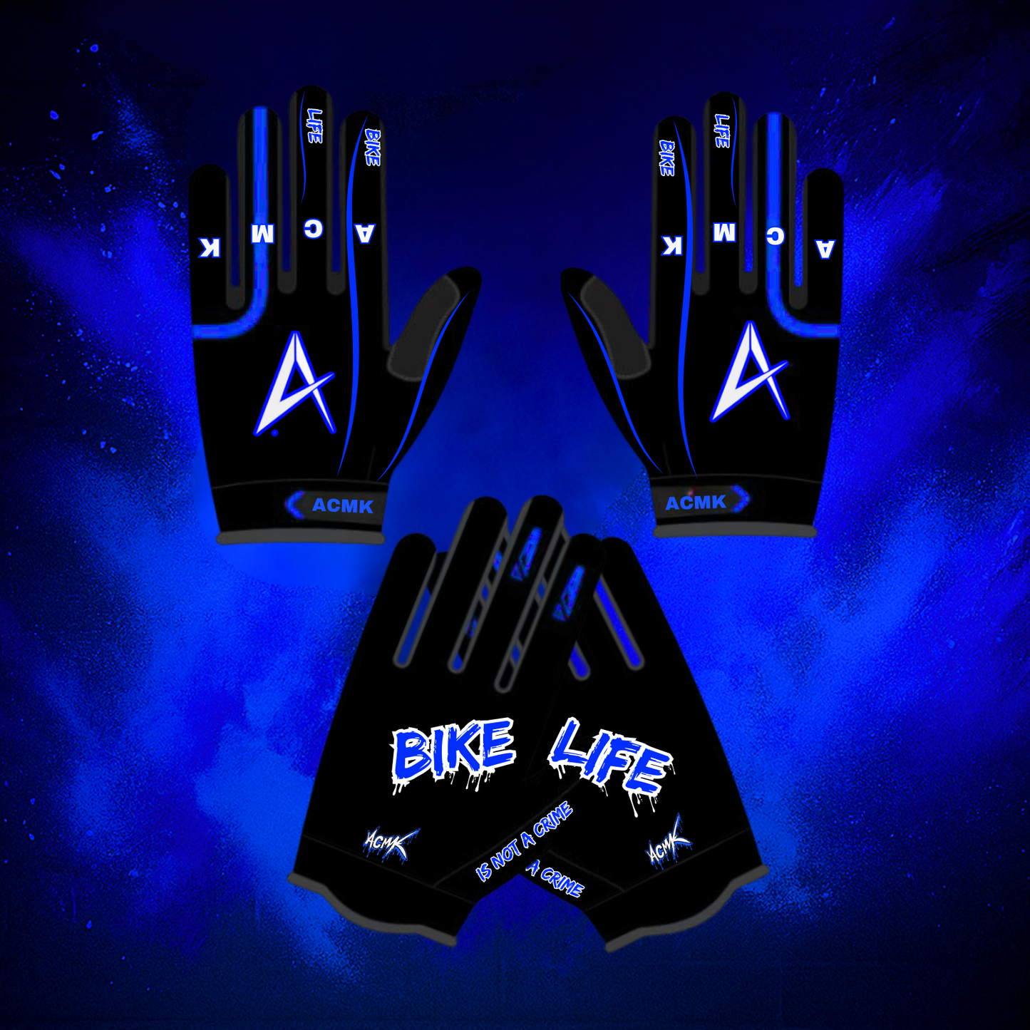 Gants Typhon Blue