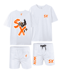 Ensemble SX summer personnalisé - Blanc
