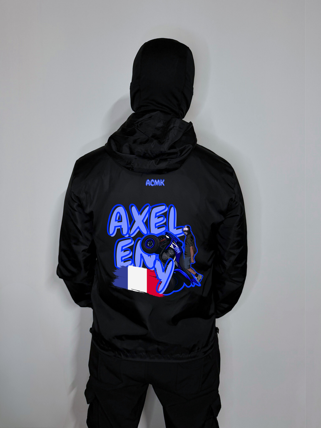 Coupe vent - YFM QUAD FLAG EDITION - personnalisé