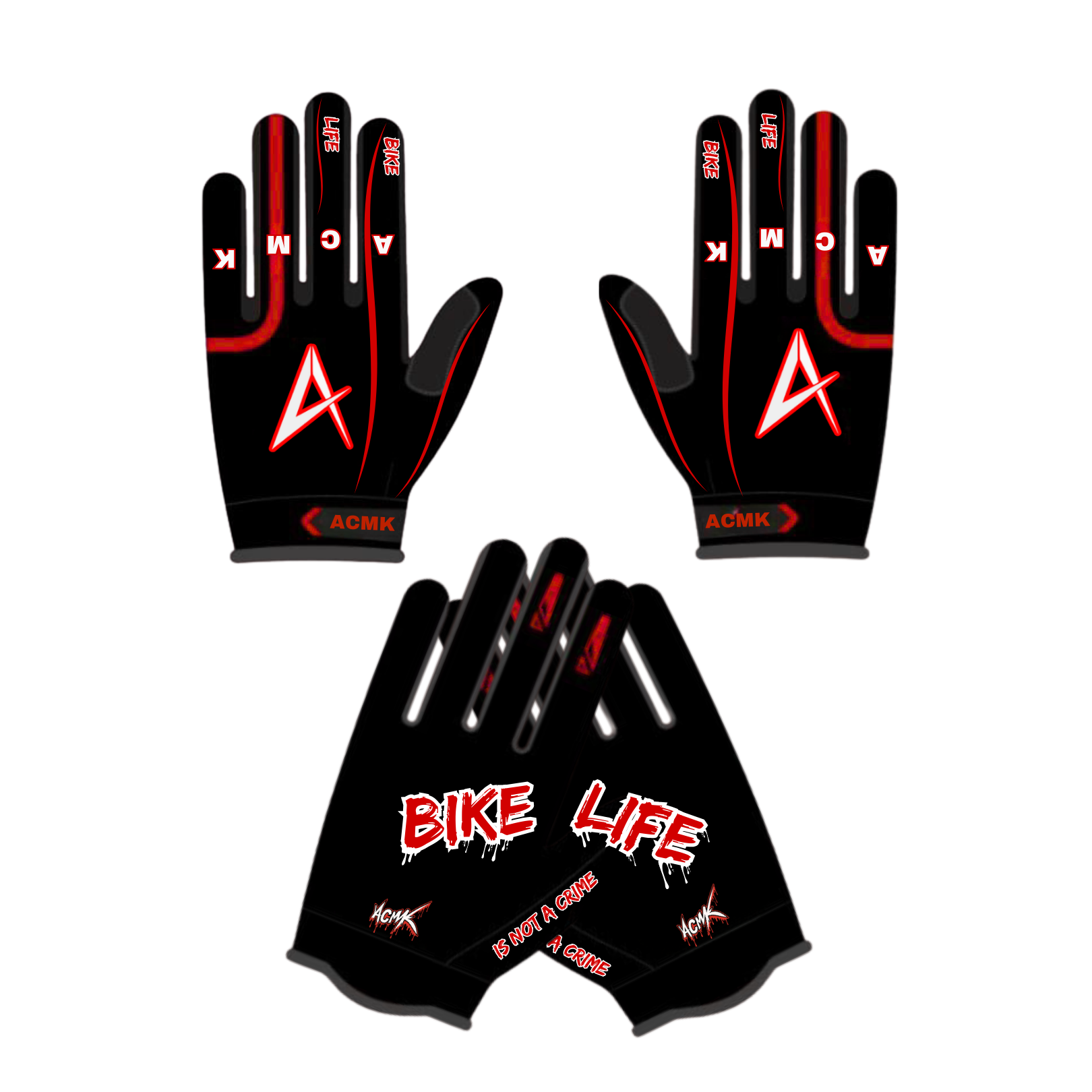 Gants Typhon Red