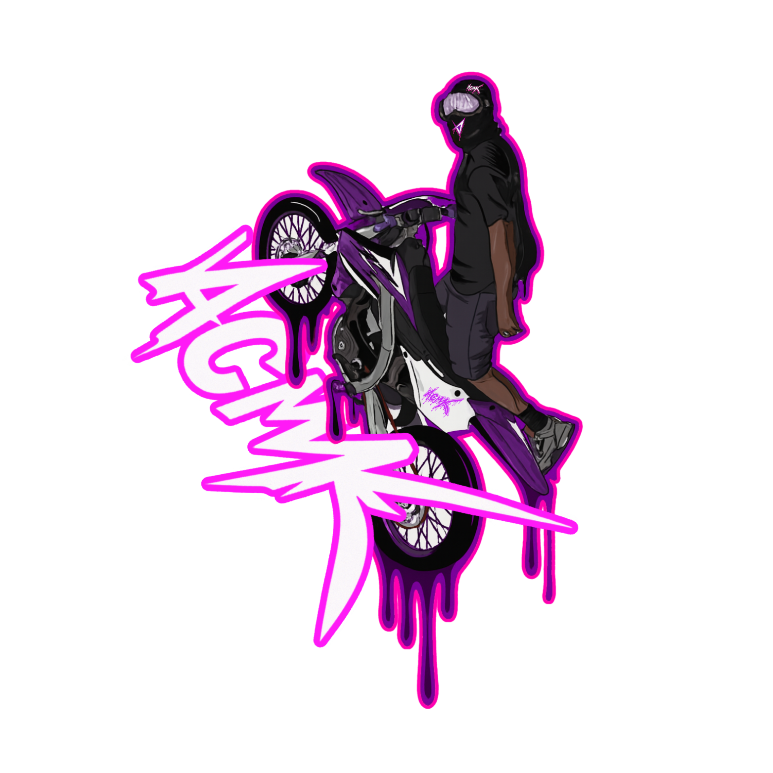 Sticker ACMK - Purple