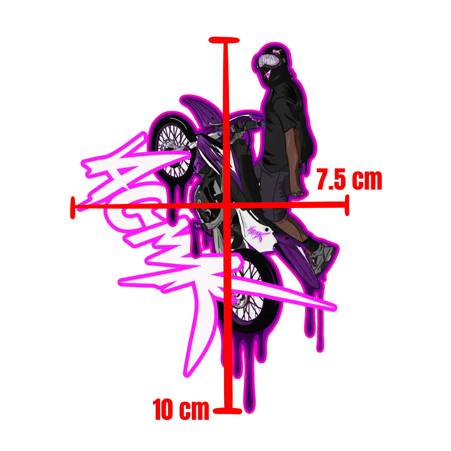 Sticker ACMK - Purple