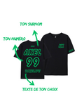 Tee-shirt KX personnalisé - Numéroté