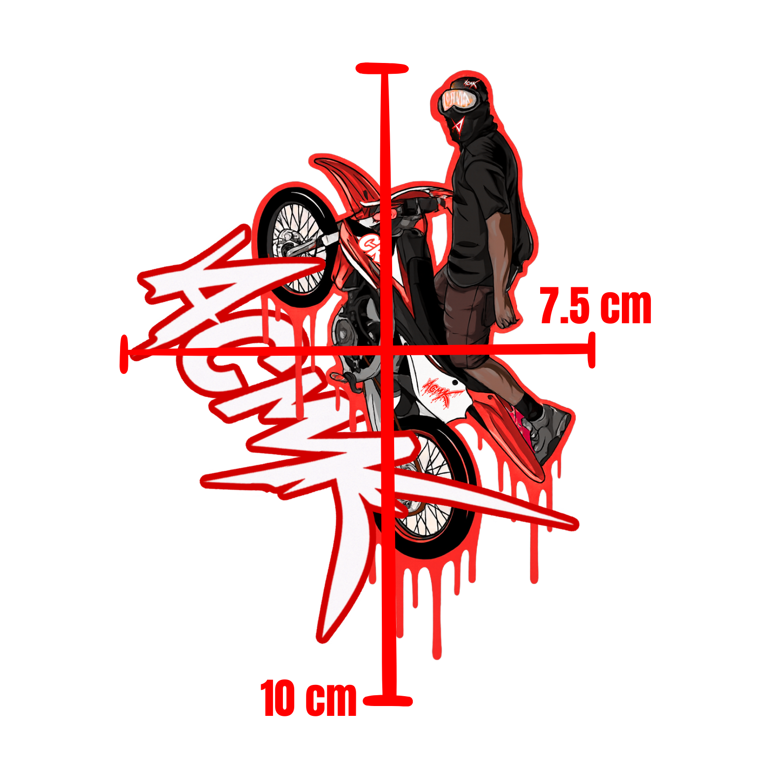 Sticker ACMK - Red
